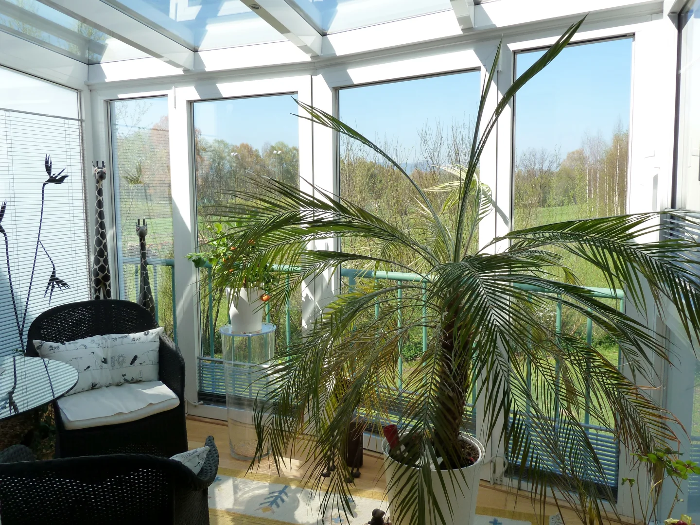 Wintergarten - als Loggia zu öffnen!